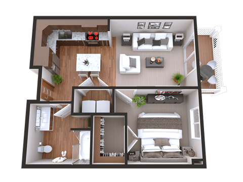 300 20th St South Studio-2 Beds Apartment for Rent - Photo Gallery 22